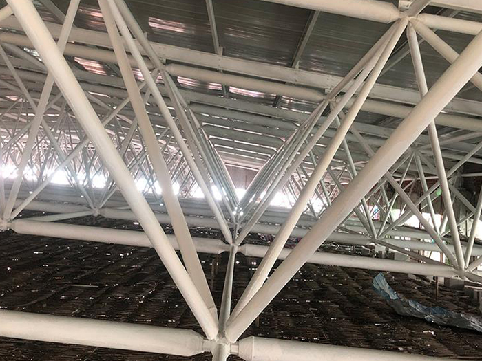 密山大型螺栓球网架施工厂家