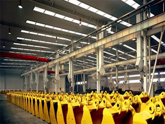 密山徐工集团挖掘机装配车间