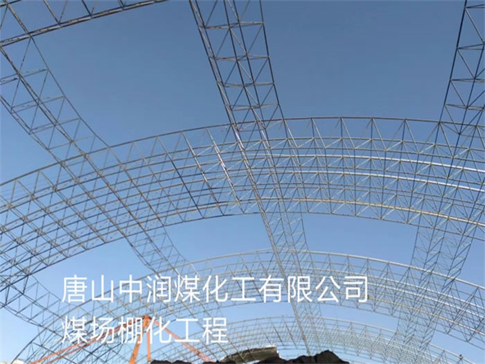 密山中润煤化工有限公司煤场棚化工程